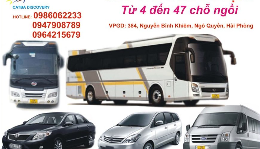 Cho thuê xe oto từ 4 – 47 chỗ