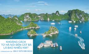 Khoảng cách từ Hà Nội đến Cát Bà thực tế là bao nhiêu km?