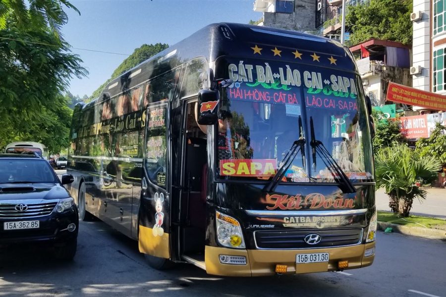 XE BUS SAPA – CÁT BÀ