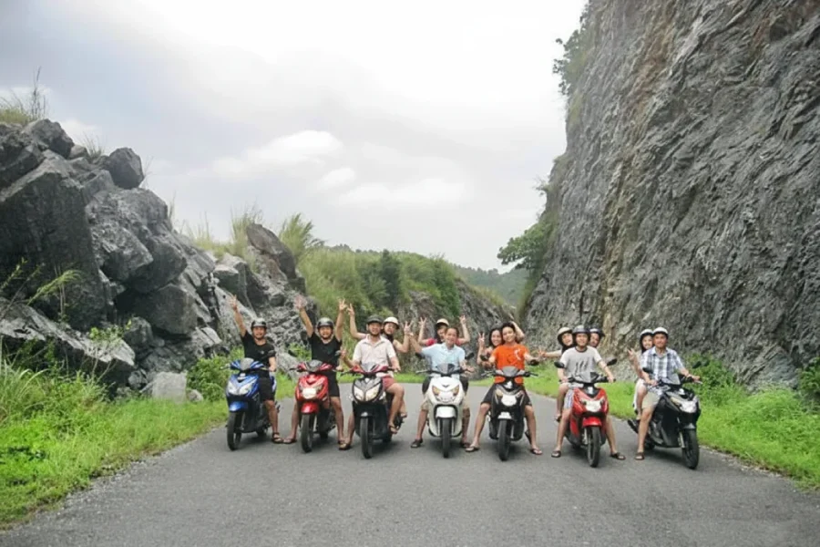 Motobike for rent in cat ba island