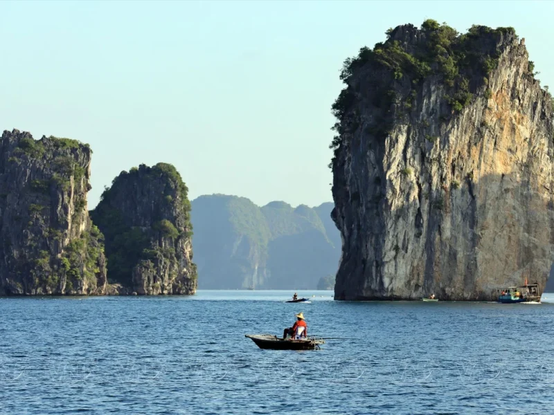 The peaceful emerald waters and untouched nature of Lan Ha Bay vs Ha Long Bay